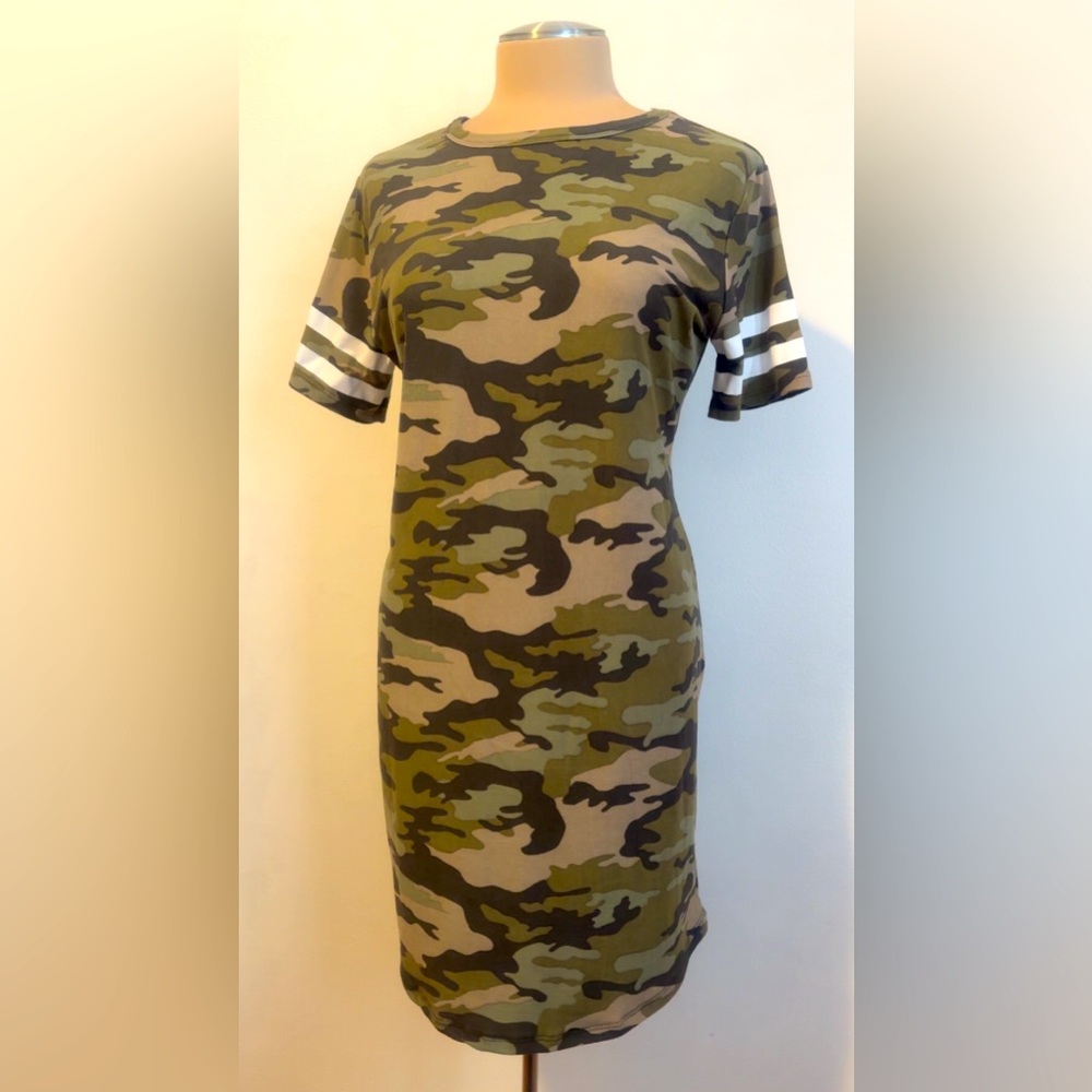Army Print Dress